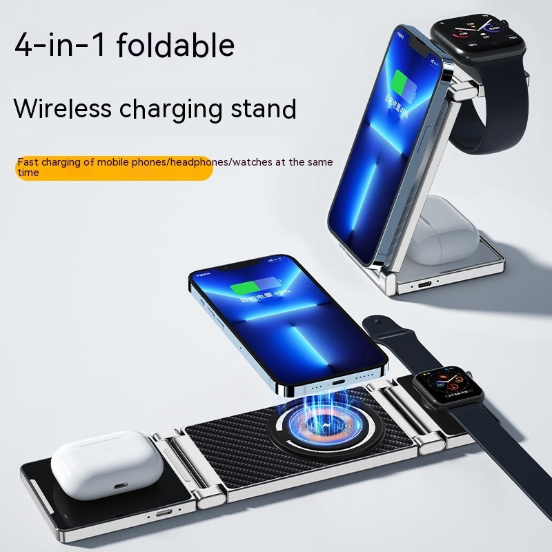 4 in 1 Folding Magnetic Wireless Charging