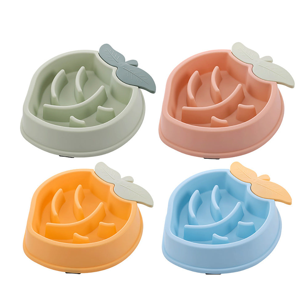 Pet Feeding Non-slip Slow Food Bowl