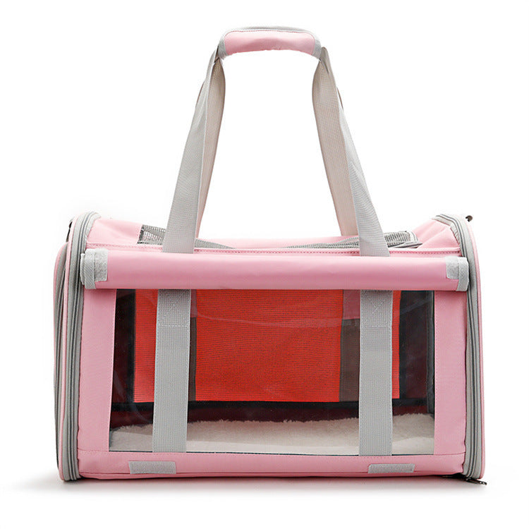 Transparent Breathable Foldable Pet Bag